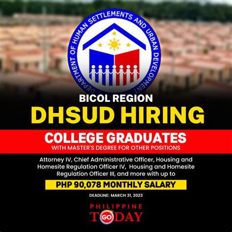 dhsud careers|dshud philippines.